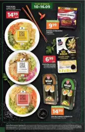 Stokrotka gazetka tydzień 36 Strona 38: Double Wrap Sushi4You €14,99, Go Asia Pierożki Gyoza z Kurczakiem €6,99