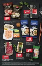 Stokrotka gazetka tydzień 36 Strona 39: Krewetki Białe Vannamei Gotowane €20,99, Prażynki Krewetkowe Vifon €5,99
