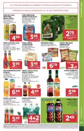 Stokrotka gazetka tydzień 36 Strona 47: Chipsy Wiejskie Ziemniaczki €2,00, Piwo Captain Jack €3,99