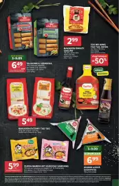Stokrotka Market gazetka tydzień 36 Strona 19: Sajgonki U Jędrusia €6,49, Makaron Ryżowy Tao Tao €5,49