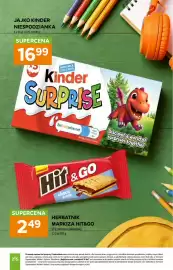 Stokrotka Market gazetka tydzień 36 Strona 28: Herbatnik Markiza Hit&Go €2,49, Jajko Kinder Niespodzianka €16,99