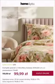 Home&You gazetka Strona 8: Komplet pościeli z mikrofibry Dalesso 200x220 cm z 2 poszewkami 70x80 €99,99