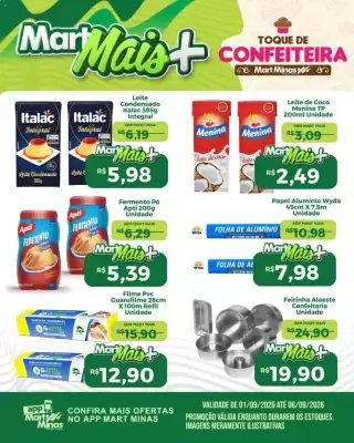 Folheto Mart Minas (válido até 6-09)