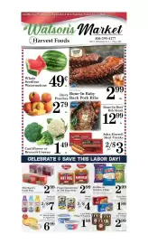 Harvest Foods weekly ad week 36 Page 1: Ruffles or Tostitos Chips €2,99, Merchant's craft pop €2,98