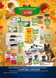 Społem gazetka | WSS Srodmiescie Strona 2: Ocet spirytusowy Społem €3,79, Pomidory krojone Społem €3,29