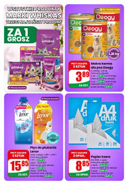 Dino gazetka tydzień 36 Strona 6: Karma dla kota Whiskas, Płyn do płukania tkanin Lenor €15,85
