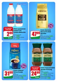 Dino gazetka tydzień 36 Strona 4: Kawa mielona Prima Finezja €31,99, Kawa rozpuszczalna Jacobs Krönung €24,99