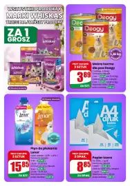 Dino gazetka tydzień 36 Strona 6: Karma dla kota Whiskas, Płyn do płukania tkanin Lenor €15,85