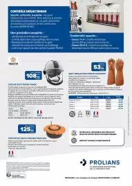 Catalogue Prolians page 12: FLEX&GRIP GANT RISQUE ÉLECTRIQUE €53,90, PENTA CASQUE ÉLECTRICIEN VISARC €108,00