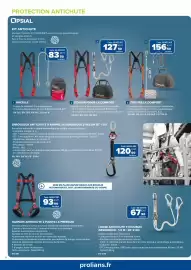 Catalogue Prolians page 8: LONGE ANTICHUTE Y (DOUBLE) ABSORBEUR €67,90, NACELLE €83,50