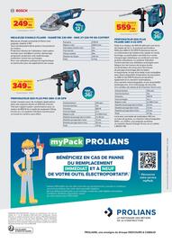 Catalogue Prolians page 12: BOSCH PERFORATEUR SDS PLUS FILIAIRE GBH 4-32 DFR €559,00