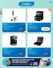 Catálogo Tiendas EFE Página 13: Coldex batidora de inmersión 1000w €119,00, Coldex freidora de aire 5l €259,00