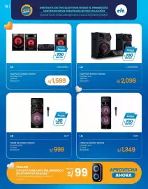 Catálogo Tiendas EFE Página 18: LG torre de sonido xboom karaoke star dj star bluetooth €999,00
