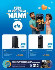 Catálogo Tiendas EFE Página 19: Sony parlante ult tower 9 ac €2.599,00, Sony parlante ult tower 10 €3.299,00
