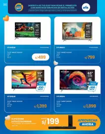 Catálogo Tiendas EFE Página 22: Hyundai tv 55 smart google qled 4k uhd 60 hz €1.399,00