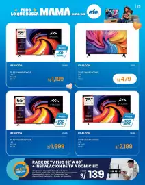 Catálogo Tiendas EFE Página 25: Iffalcon tv 65 smart google led €1.699,00, Iffalcon tv 55 smart google €1.199,00