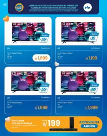 Catálogo Tiendas EFE Página 26: LG TV 50" SMART WEBOS LED 4K UHD 60 HZ €1.599,00, LG TV 55" SMART WEBOS €1.699,00