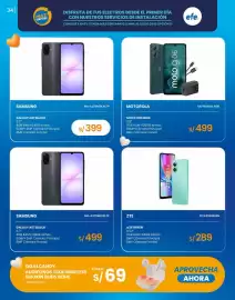 Catálogo Tiendas EFE Página 34: Samsung galaxy a07 black €399,00, Samsung galaxy a07 black €499,00