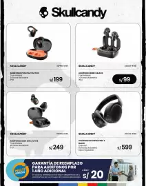 Catálogo Tiendas EFE Página 35: Skullcandy audífonos sesh anc active €249,00, Skullcandy audífonos dime 3 black €99,00