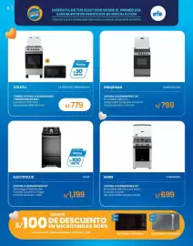 Catálogo Tiendas EFE Página 6: Coldex combo cocina 4 quemadores y microondas 20lt €779,00