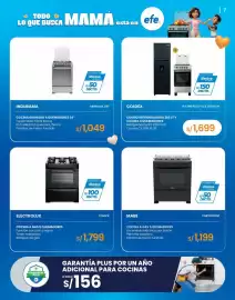 Catálogo Tiendas EFE Página 7: Indurama cocina granada 4 quemadores 24" €1.049,00