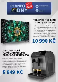 Planeo Elektro leták Strana 2: Philips automatický kávovar ep0824/00 series 800 €5.949,00, Tcl mini led qled 55q6c €10.990,00