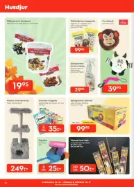 Bo Ohlsson reklamblad Sida 10: Sjöbogårdens Våtfoder €99,95, Sjöbogårdens hundgodis €19,95