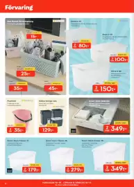 Bo Ohlsson reklamblad Sida 8: Smart Store Bedroller €349,00, Nordiska källsorterings sats €129,00
