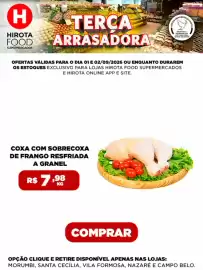 Catálogo Hirota Food Supermercado Página 21: Coxa com sobrecoxa de frango resfriada a granel €7,98