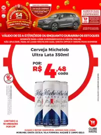 Catálogo Hirota Food Supermercado Página 9: Cerveja Michelob Ultra Lata €4,48, 54 vales compras €1.054,00