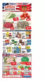 Superior Grocers weekly ad week 36 Page 1