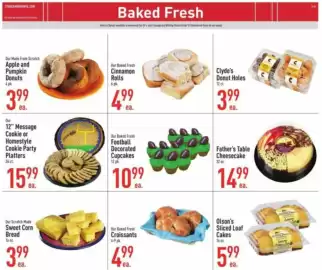 Strack & Van Til weekly ad Page 3: Our Baked Fresh Football Decorated Cupcakes €10,99