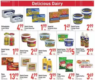 Strack & Van Til weekly ad Page 5: Dutch Farms Sour Cream €2,49, Dutch Farms Ricotta €2,99