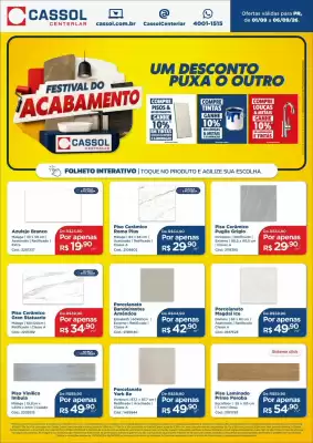 Encarte Cassol (válido até 6-09)