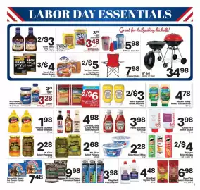 Harp's Market weekly ad week 36 Page 5: Select Cool Whip €2,88, Mt. Olive Select Pickles €2,68