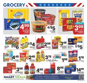 Harp's Market weekly ad week 36 Page 7: Old Orchard Apple Juice €4,00, Best Choice Select Cereal €2,48