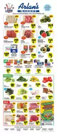 Arlan's Market weekly ad week 36 Page 1: Pork Steaks €2,29, Beef T-Bone Steaks €5,99