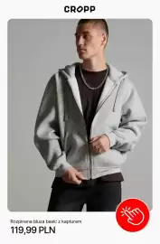 Cropp gazetka tydzień 36 Strona 4: Rozpinana bluza basic z kapturem Cropp €119,99