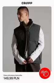 Cropp gazetka tydzień 36 Strona 5: Szara pikowana kamizelka Cropp €149,99