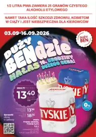 Duży Ben gazetka Strona 1: Piwo Tyskie Gronie 4-pak €13,40