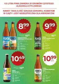 Duży Ben gazetka Strona 13: Piwo Modern Drinking Pinta €10,99, Piwo Witam Artezan €10,49