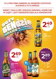 Duży Ben gazetka Strona 2: Piwo Tatra €2,49, Piwo Žatecký Světlý Ležák €2,89