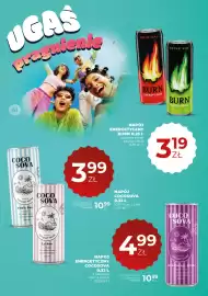 Duży Ben gazetka Strona 20: Napój energetyczny Burn Original €3,19, Napój Coco Sova z liczi €3,99