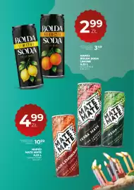 Duży Ben gazetka Strona 23: Napój Mate Mate Peach-Lemongrass €4,99, Napój Bolda Soda Limone €2,99