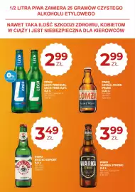 Duży Ben gazetka Strona 3: Piwo Łomża €2,99, Piwo Warka Strong €3,99