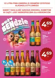 Duży Ben gazetka Strona 6: Piwo bezalkoholowe Książęce IPA €4,69, Piwo Książęce Złote Pszeniczne z nutą mango €4,69