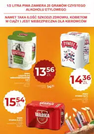 Duży Ben gazetka Strona 9: Piwo Warka 6-pak €15,54, Piwo Żywiec 4-pak €14,36