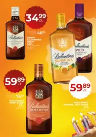 Duży Ben gazetka Strona 13: Napój spirytusowy Ballantine's Sweet Blend €59,89, Whisky Ballantine's Finest €34,99