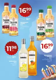 Duży Ben gazetka Strona 29: Likier Barmańska cytryna €11,98, Wódka smakowa Żołądkowa Gorzka z czarną wiśnią €16,99