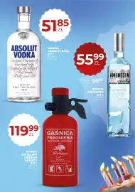 Duży Ben gazetka Strona 37: Wódka Excellent Dębowa Gaśnica €119,99, Wódka Amundsen €55,99